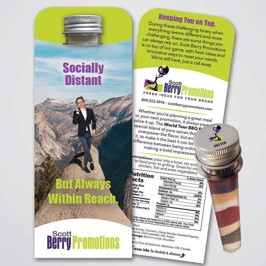 COVID-19 themed promotional product Flyer